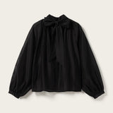 Noella bow blouse