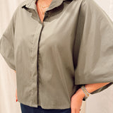 Chatelet blouse khaki b602