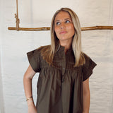 Vintage blouse 9336 BROWN