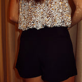 Noella black short
