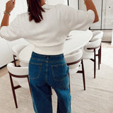 Dark denim barrel jeans PA8127