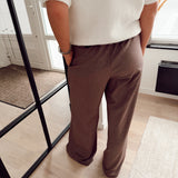 Damany pants brown b606