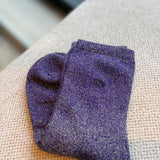 Glitter Socks Grape Purple
