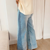 Detailed jeans lightblue