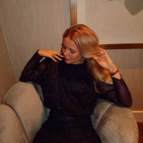 Maje mini glitter dress