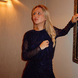 Maje mini glitter dress