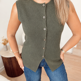 Button Cardigan Olive - Eve B609