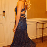 Maje maxi glitter dress