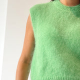 Green Mohair Debardeur