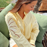 Yellow Palm Blouse