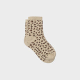 Glitter Socks Gold/Brown